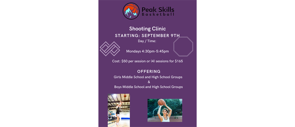 Middle School and High School Shooting Clinic